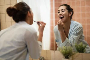 cepillarse los dientes